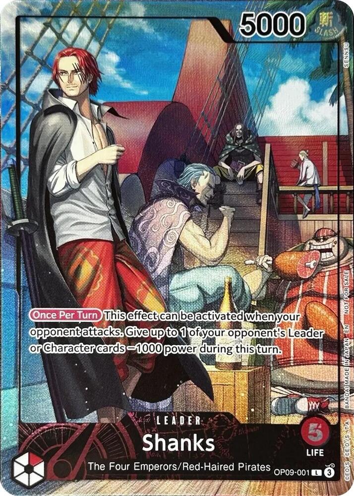 Shanks (2025 PSA Magazine Promo) - One Piece Promotion Cards - One