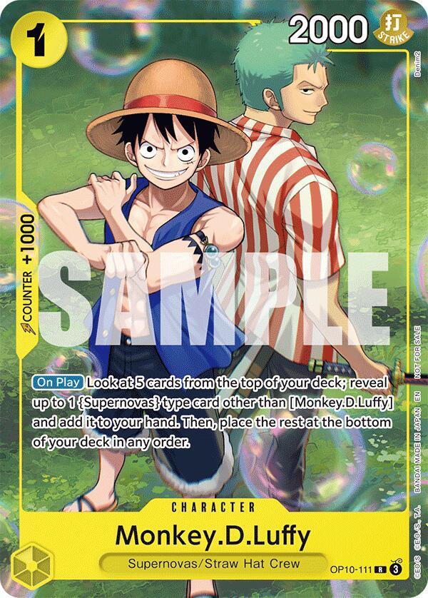 Monkey.D.Luffy (Learn Together Deck Set - Set Sail Event) - One