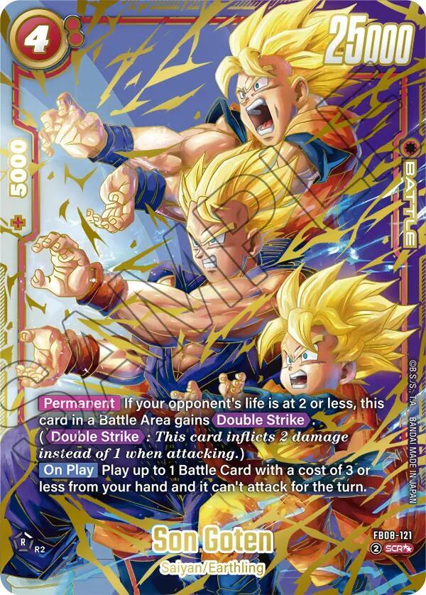 Son Goten - FB08-121 (Super Alternate Art) - Saiyan's Pride