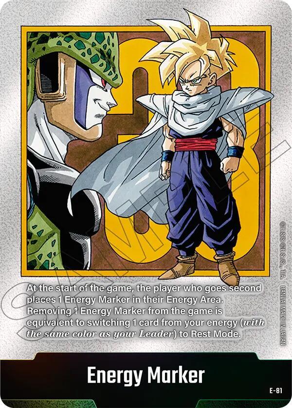 Energy Marker (E-81) - Fusion World Energy Markers - Dragon Ball