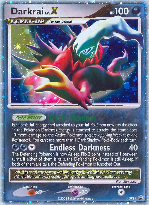 Darkrai LV.X - DP19 - Diamond and Pearl Promos - Pokemon