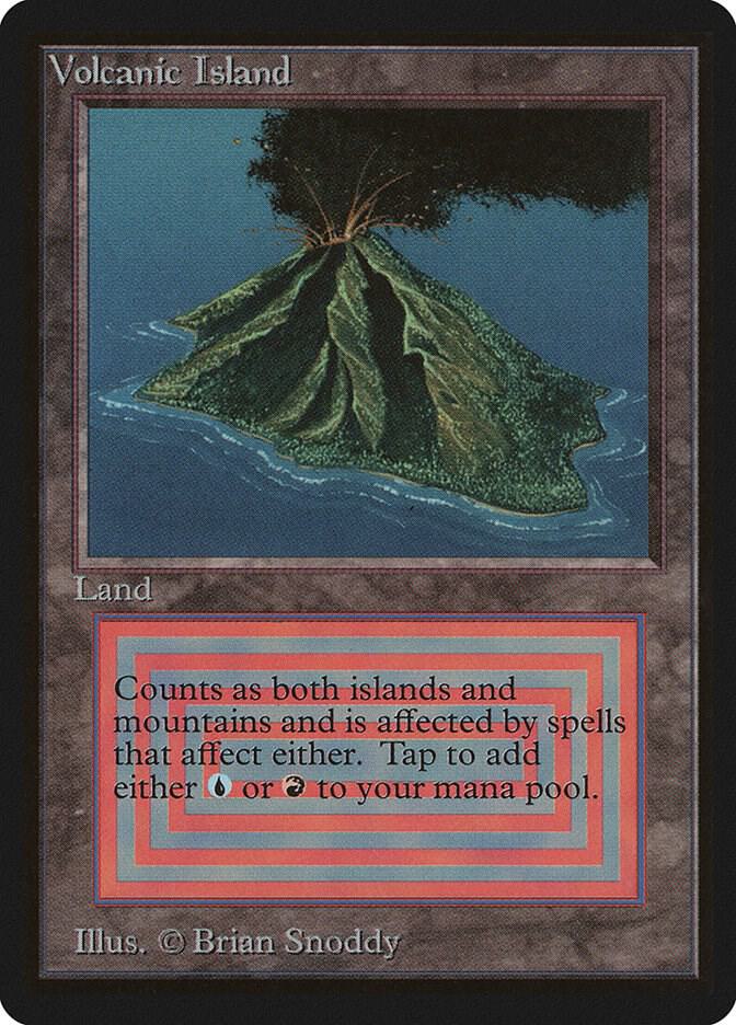 Volcanic Island - Beta Edition - Magic: The Gathering - TCGplayer.com