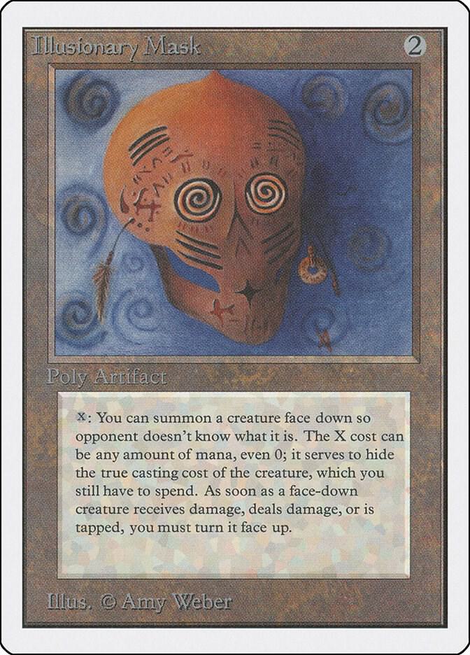 Illusionary Mask - Unlimited Edition - Magic: The Gathering
