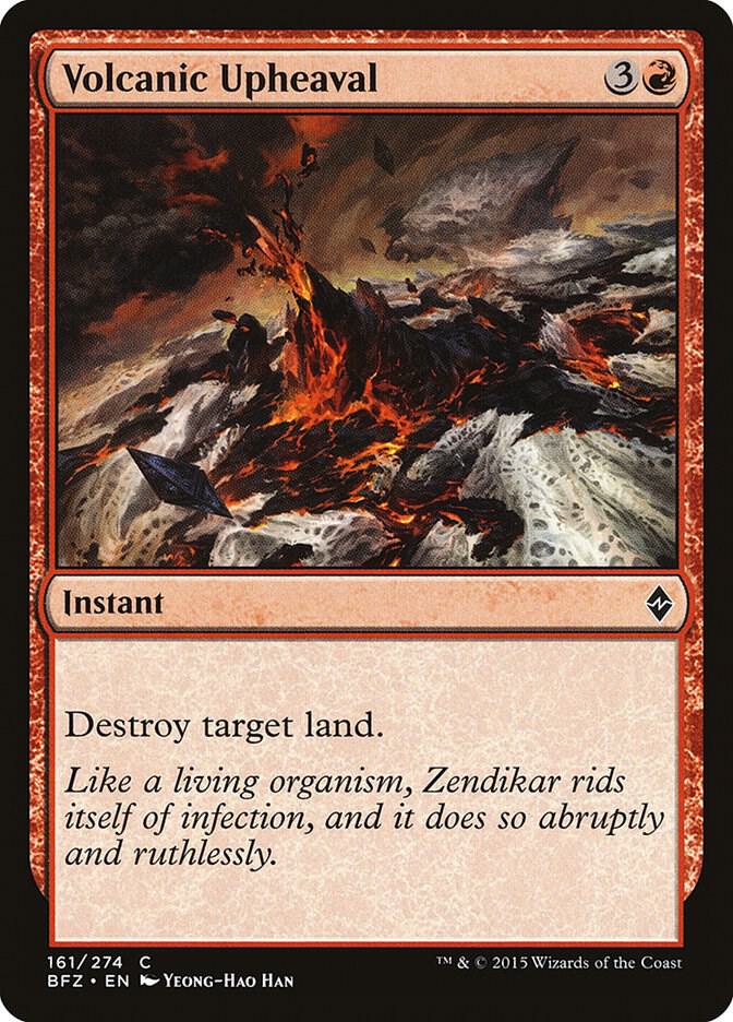 Volcanic Upheaval - Battle for Zendikar - Magic: The Gathering