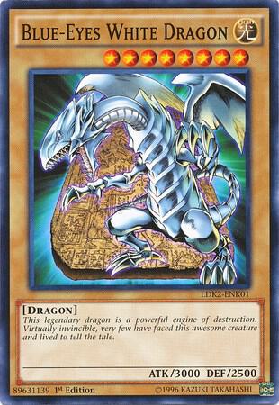 Blue-Eyes White Dragon (Version 4) - Legendary Decks II - YuGiOh