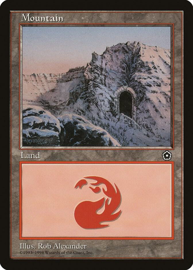 Mountain (159) - Portal Second Age - Magic: The Gathering