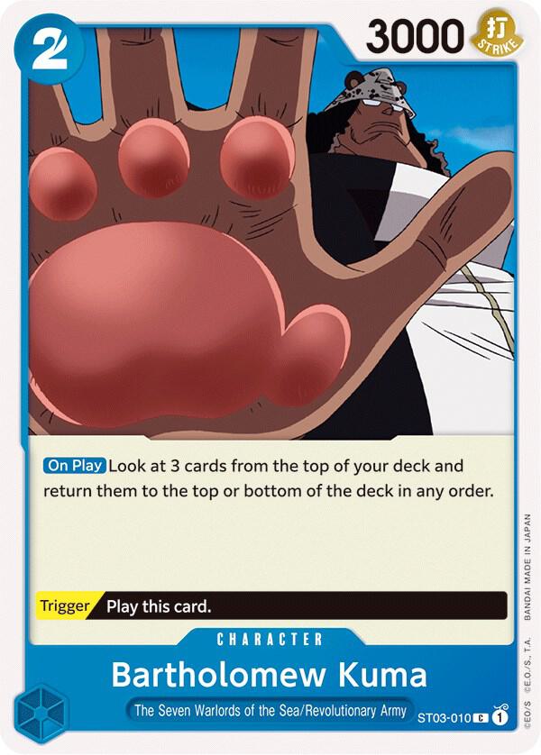 Bartholomew Kuma - Starter Deck 3: The Seven Warlords of The Sea