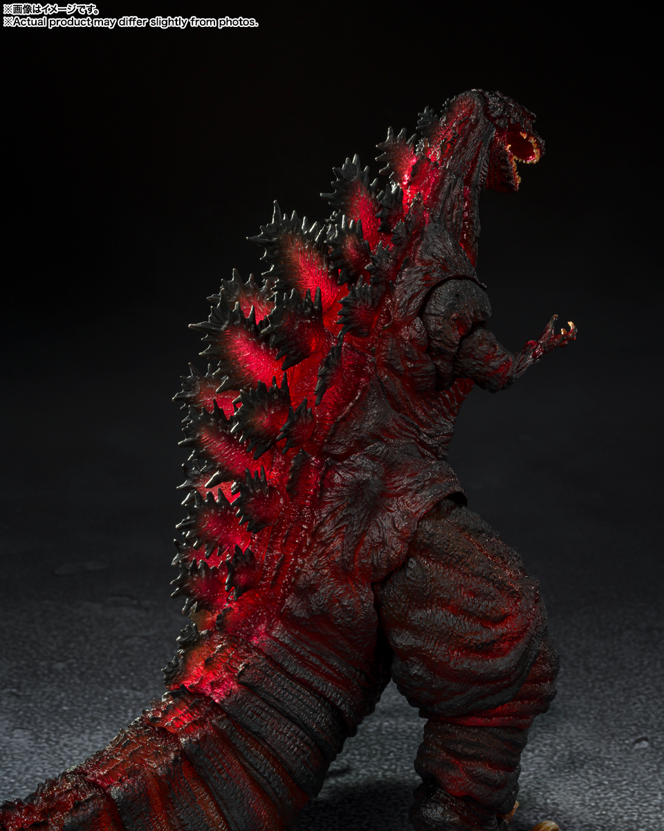 S.H.MonsterArts ゴジラ (2016) 第4形態 夜間戦闘Ver. | 魂ウェブ
