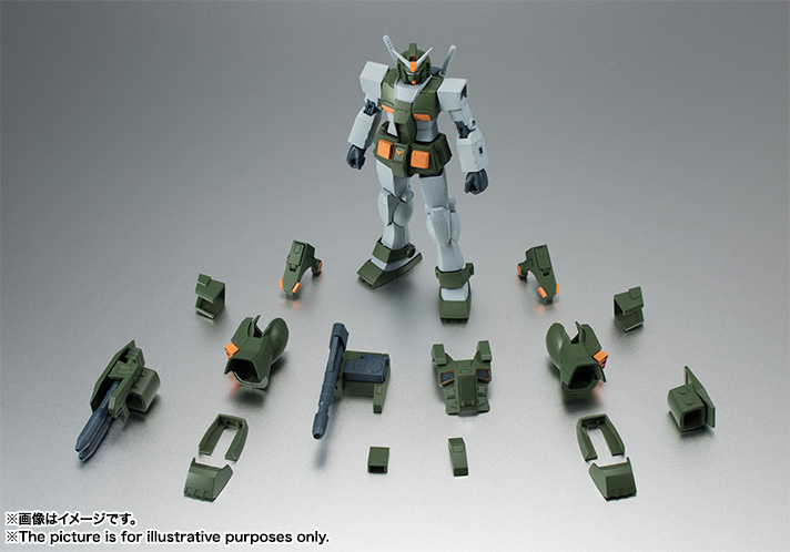 ROBOT魂 ver. A.N.I.M.E. ＜SIDE MS＞ FA-78-1 フルアーマーガンダム