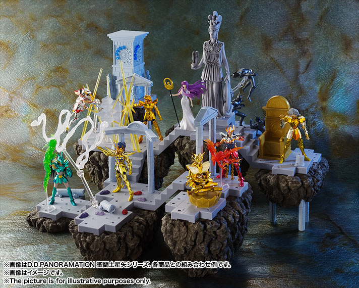 D.D.PANORAMATION 黄金十二宮拡張セット 聖域の火時計 -女神アテナと