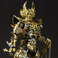 黄金騎士ガロ　20th Anniversary Ver. 「牙狼＜GARO＞ 烈火炎装」形態をイメージさせるカラーリングに！『牙狼＜GARO＞』より