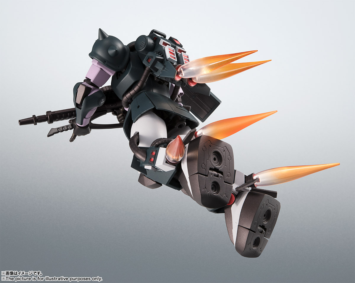 ROBOT魂 ＜SIDE MS＞ MS-06R-1A 高機動型ザクII ver. A.N.I.M.E.～黒い