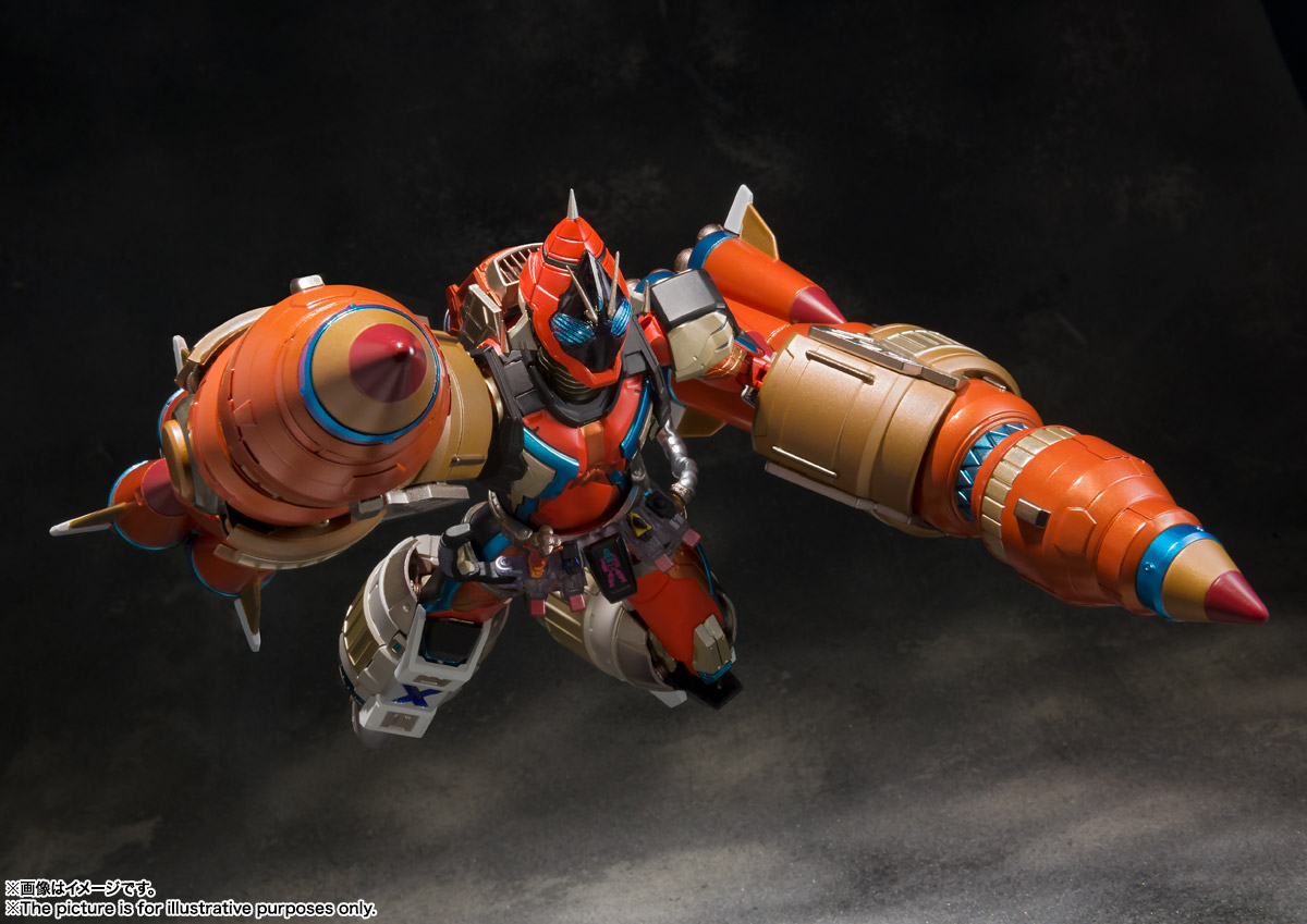 SIC KAMEN RIDER FOURZE Rocket States | TAMASHII WEB