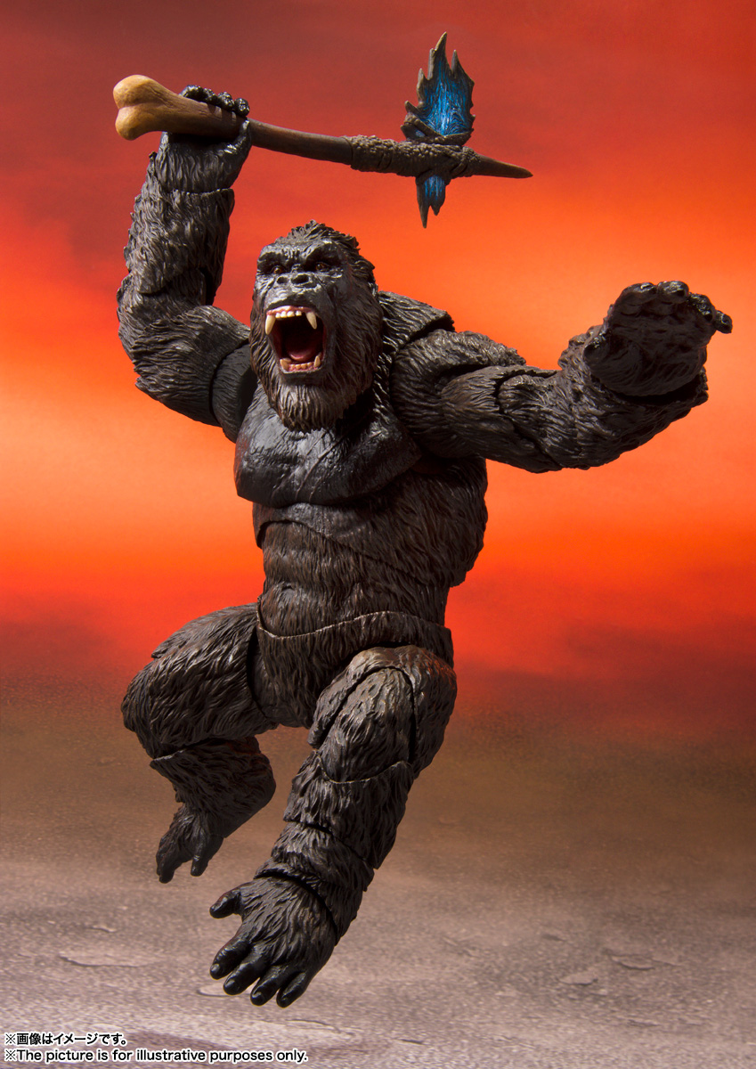 S.H.MonsterArts KONG FROM GODZILLA VS. KONG(2021) | TAMASHII WEB