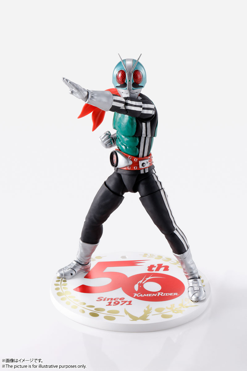 S.H.Figuarts（真骨彫製法） 仮面ライダー新1号 50th Anniversary Ver