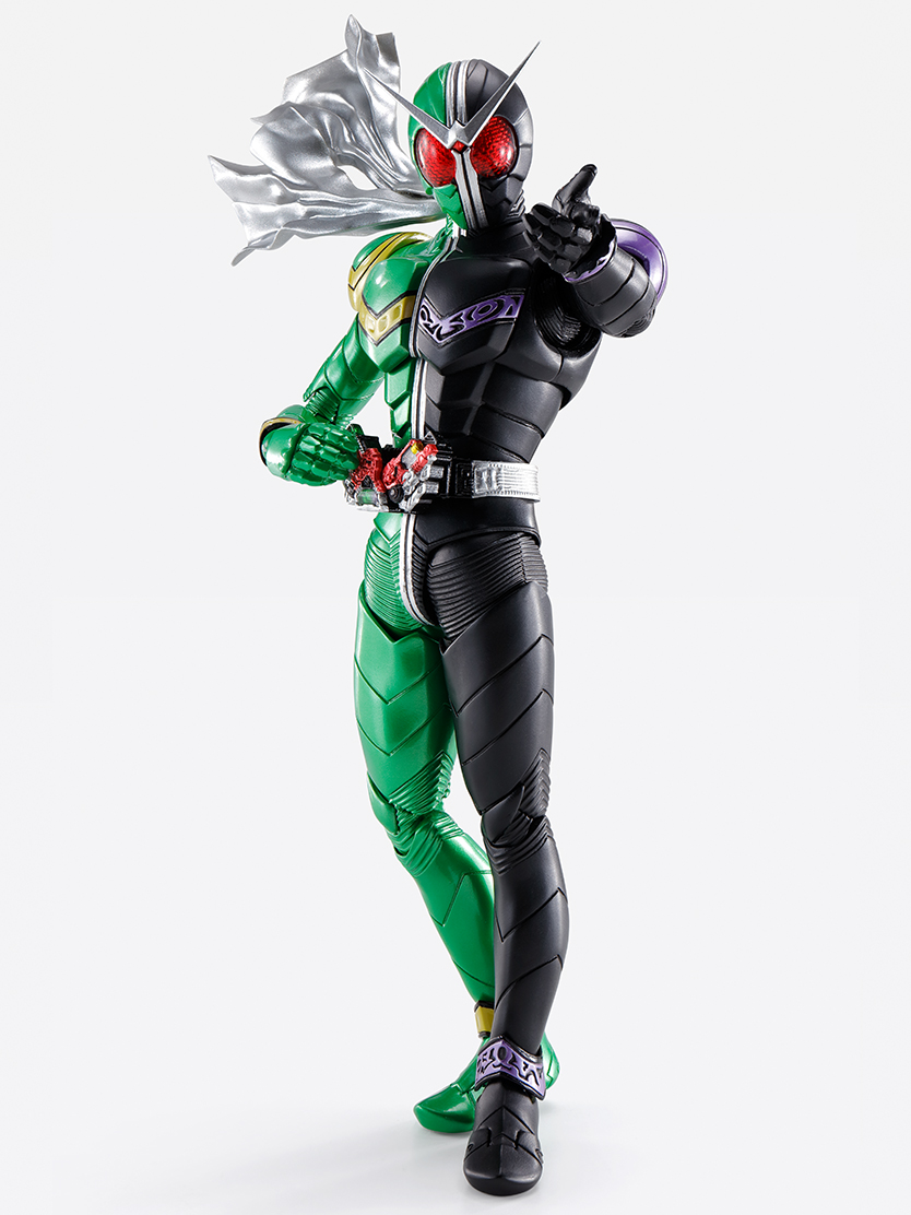 S.H.Figuarts（真骨彫製法） 仮面ライダーW サイクロンジョーカー 風都