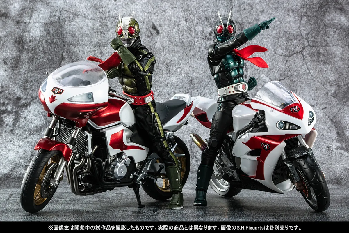 ダブルライダー並び立つ！8月22日（金）魂ウェブ商店受注開始「真骨彫