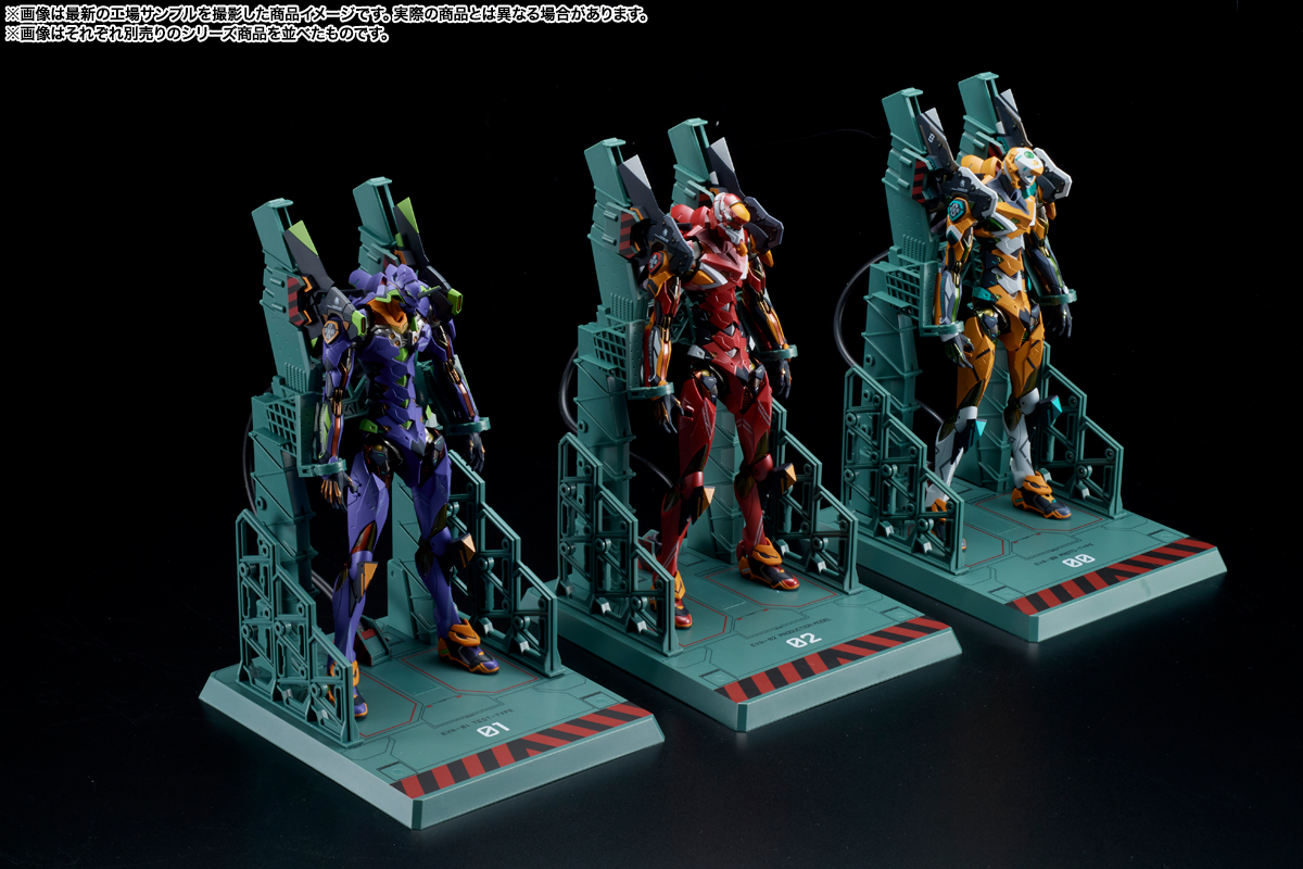METAL BUILD 独自武装リフトオフ！エヴァンゲリオン零号機／初号機／2