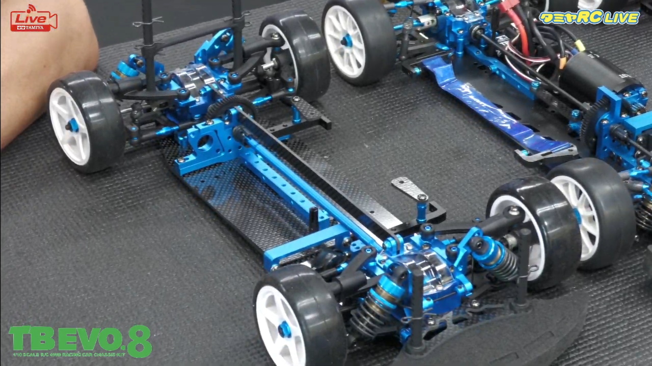 Tamiya RC Live with detailed information on the new Tamiya TB EVO