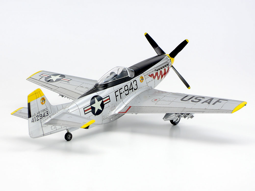 1/72 ノースアメリカン F-51D マスタング （朝鮮戦争仕様）: スケール
