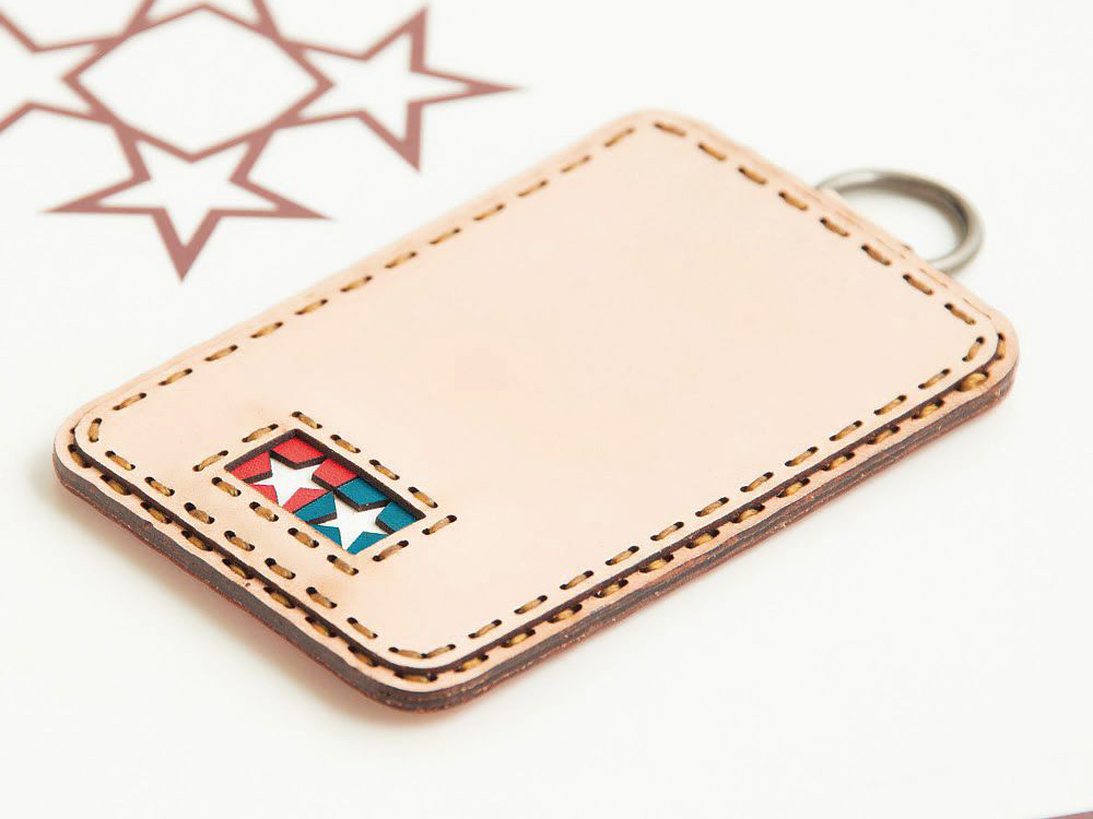 OJAGA DESIGN TAMIYA カードケース（ナチュラル）: オリジナルグッズ