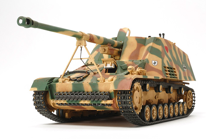 1/35 ドイツ 重対戦車自走砲 ナースホルン: スケールモデル｜TAMIYA