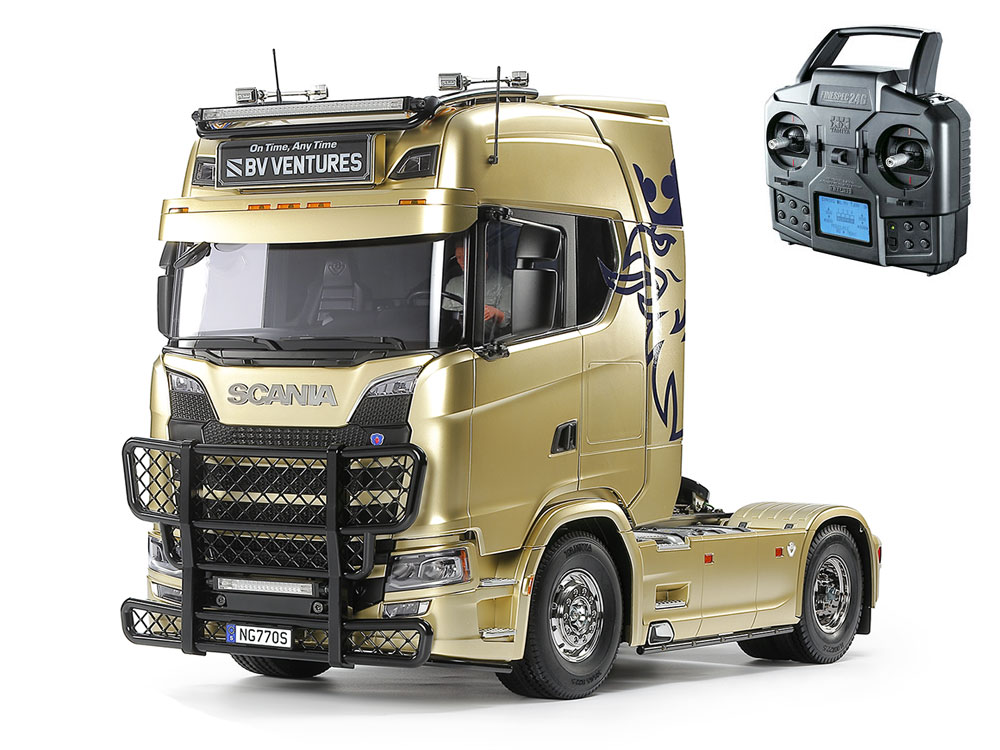 1/14RC スカニア 770 S 4×2 フルオペレーションセット: RCモデル