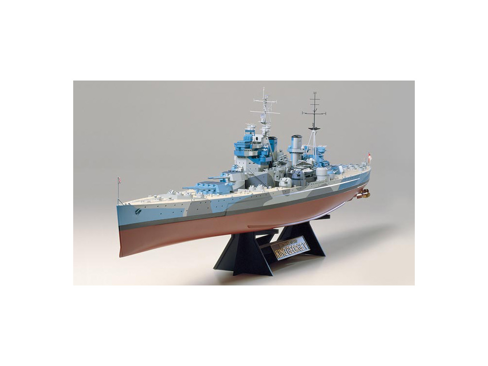 1/350 イギリス海軍戦艦 キングジョージ5世: スケールモデル｜TAMIYA