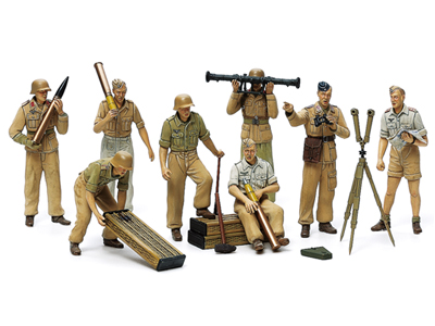 1/35 ドイツ アフリカ軍団 空軍砲兵セット: スケールモデル｜TAMIYA
