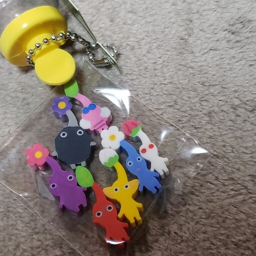 231231 ピクミン3 デラックスつめつめ消しゴム《ゆうパケットNG