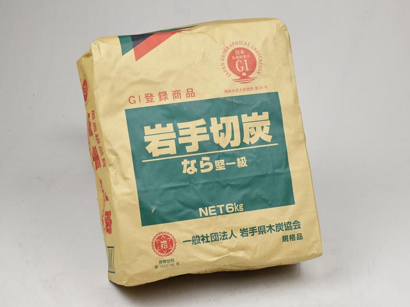 岩手切炭6kg | 業務用備長炭・オガ炭・木炭販売の専門店【炭の白山】
