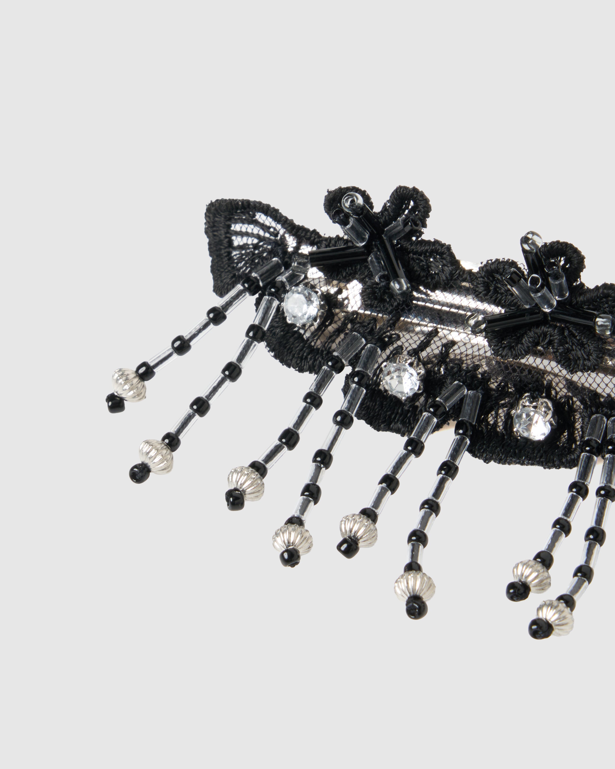 タナカダイスケ| snow bijou mini barrette Black – tanakadaisuke