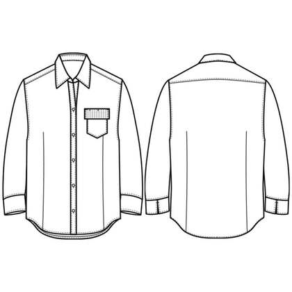 レディススキッパーカラーシャツ／七分袖セブンユニフォームWH7613の