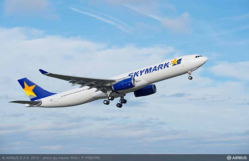 スカイマークが全席プレミアムエコノミーのA330を羽田－福岡線に導入