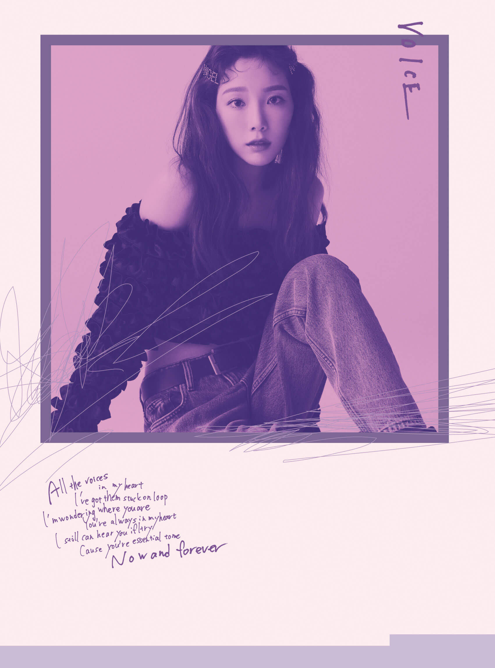 テヨン、日本で初のミニアルバム『VOICE』の発売が決定！同時に