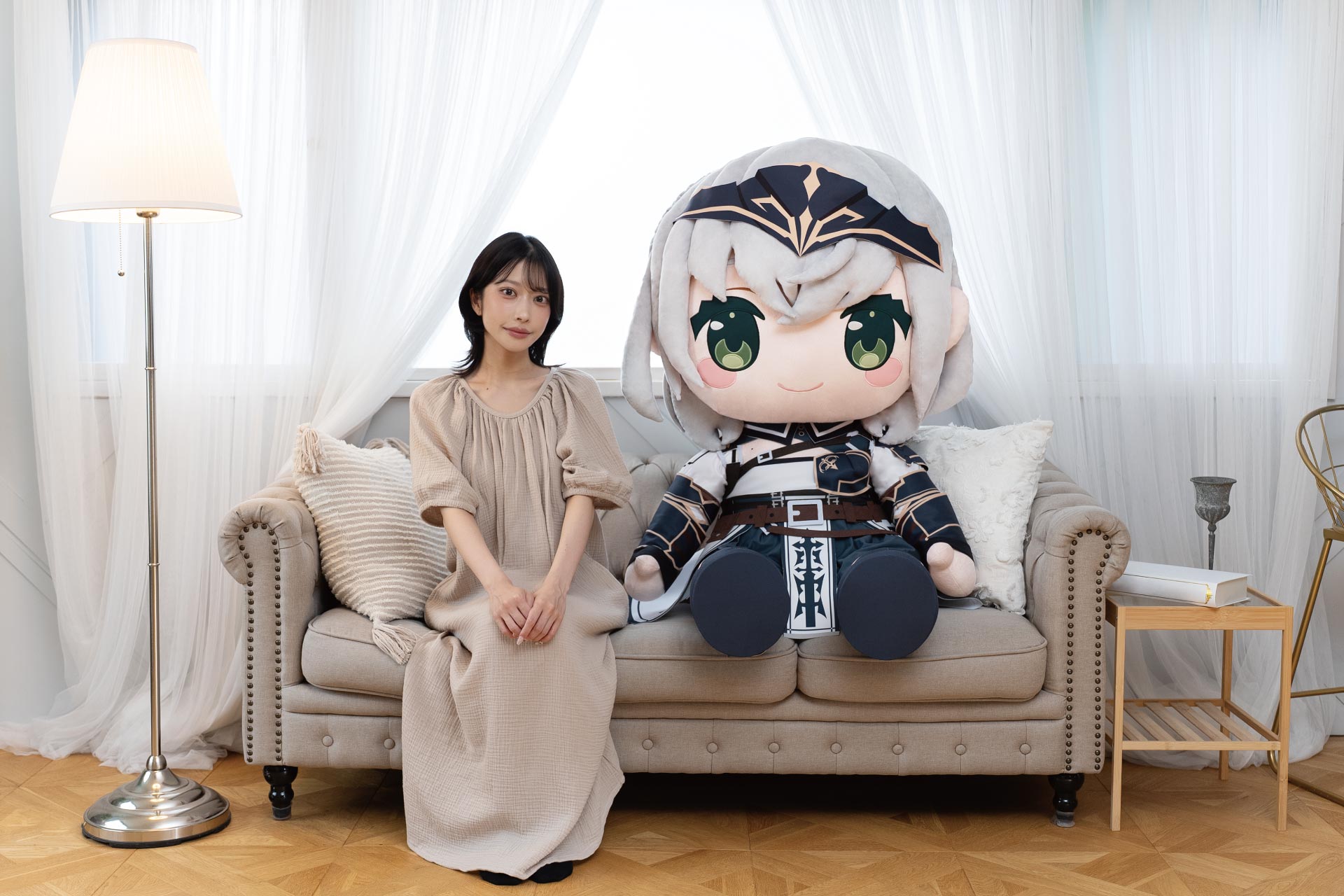 どきゅーと ホロライブプロダクション 超特大ぬいぐるみ 白銀ノエル