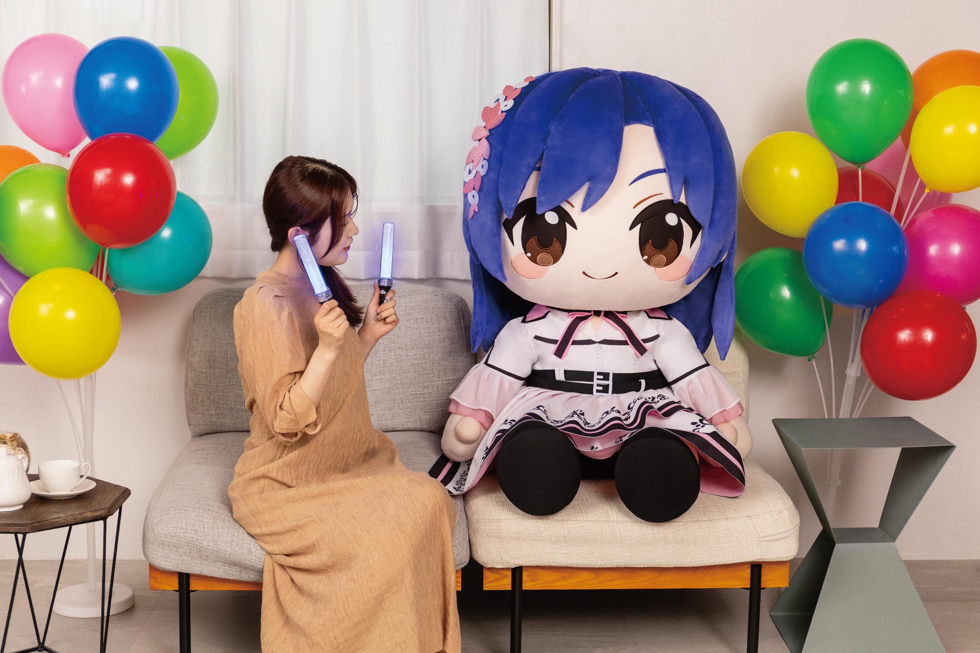 どきゅーと 『THE IDOLM@STER』 超特大ぬいぐるみ 如月千早｜TAITO