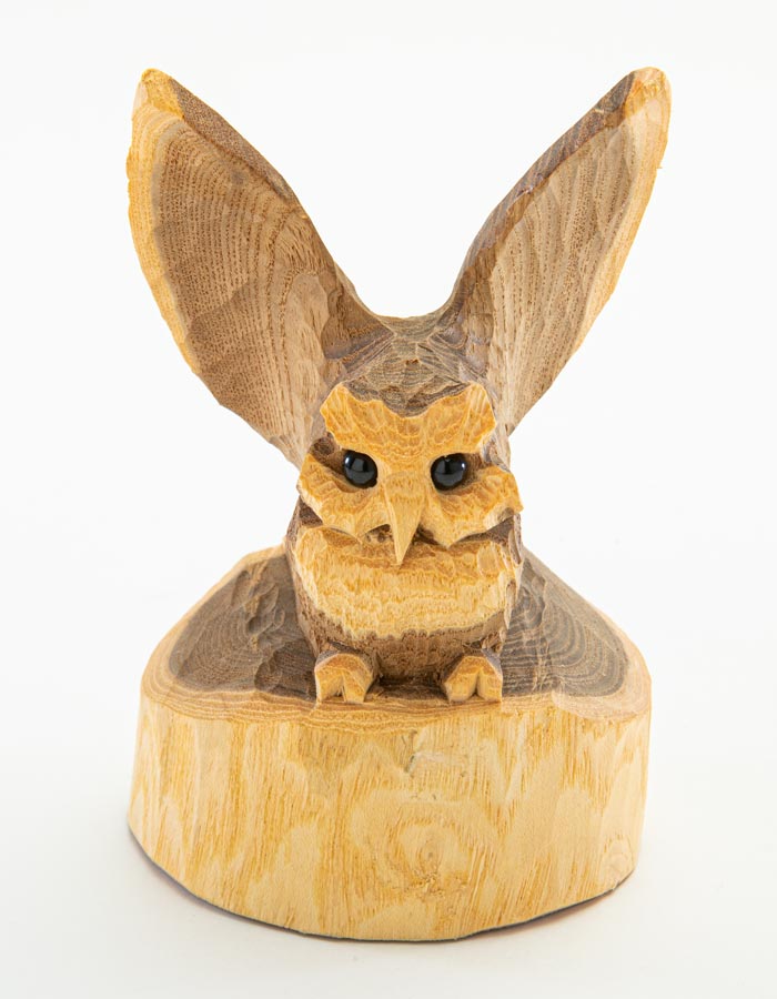 大雪商店 / 北海道 上川町 層雲峡温泉 伊澤民芸 コタンコロカムイ 羽を