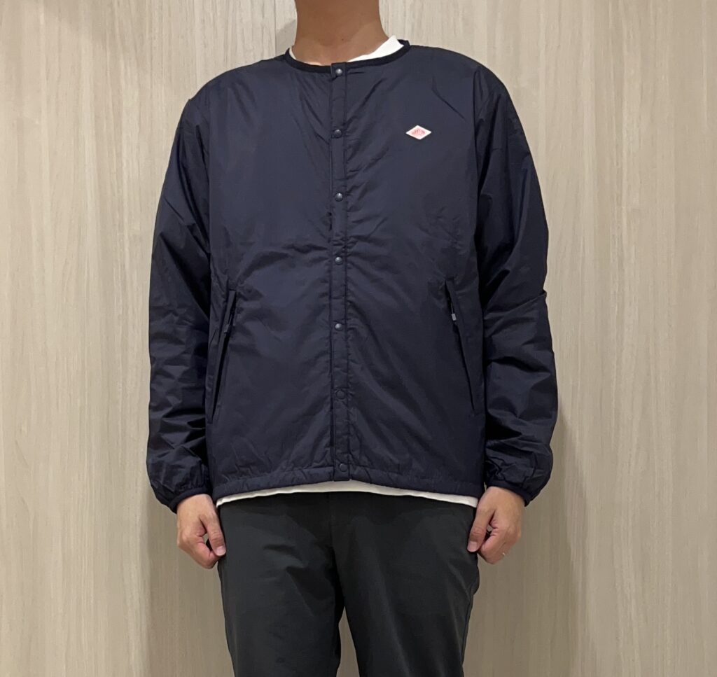 DANTON（ダントン）インサレーションジャケットのサイズ感などを