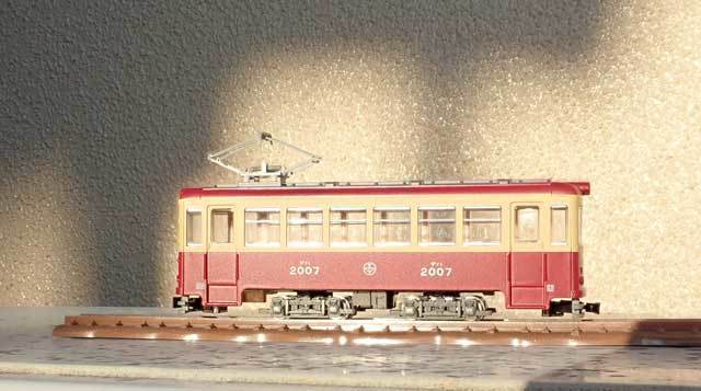 富井電鉄 猫屋線直通用路面電車（全金車）+貨車セット」: 光山市交通局