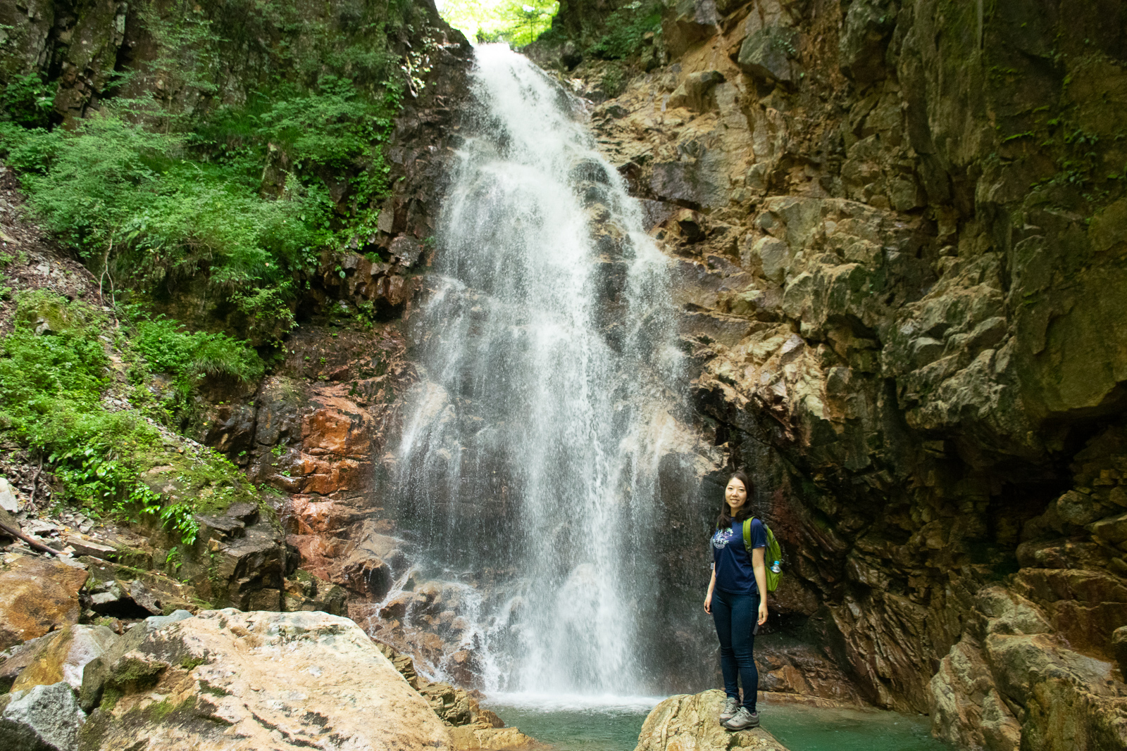 乗政大滝・岐阜県【輝く名水の滝つぼ！下呂温泉の穴場滝へ】 | 滝
