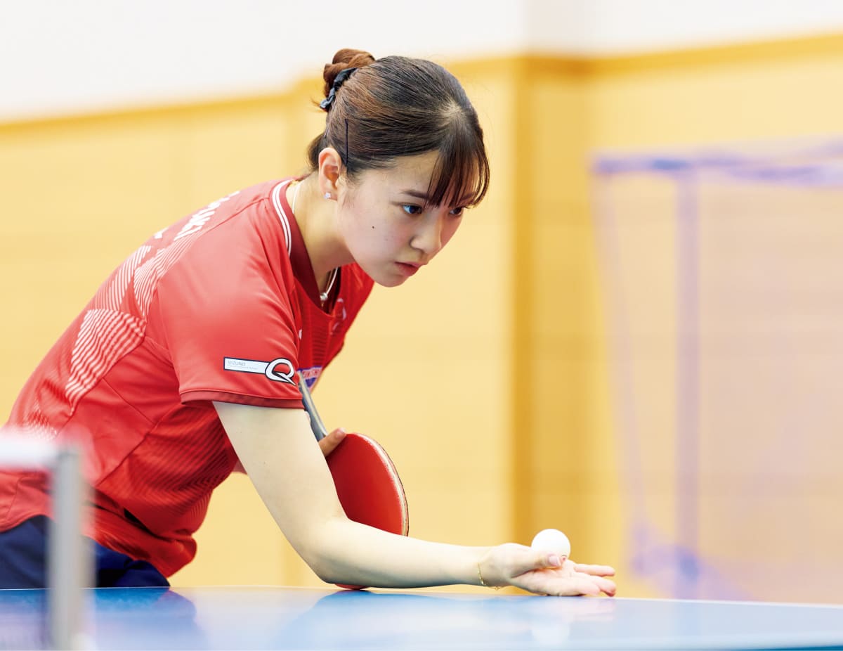 長﨑美柚（卓球）「3年後のオリンピックまで楽しんでプレーしたい」