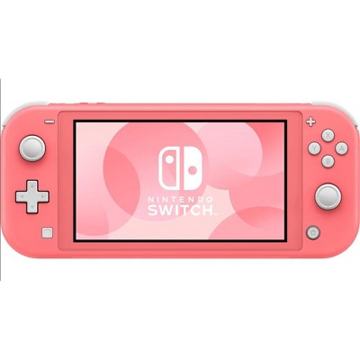 Nintendo Switch Lite Gaming Console - Coral Pink - Manufacturer