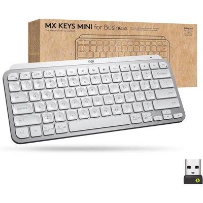 Logitech MX Keys Mini for Business Keyboard - Pale Gray : Target