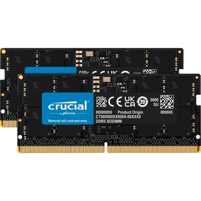 Crucial 32GB 2 x 16GB DDR5 SDRAM Memory Kit CT2K16G56C46S5 : Target