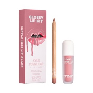 Kylie Cosmetics Lip Makeup Glossy Lip Kit Kylie - Pink - 0.14 fl