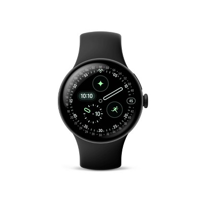 Google Pixel Watch 4 Wi-Fi 41mm Smartwatch - Matte Black/Obsidian
