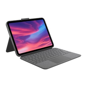 Logitech Combo Touch for iPad 10th Gen and A16 -Oxford Gray : Target