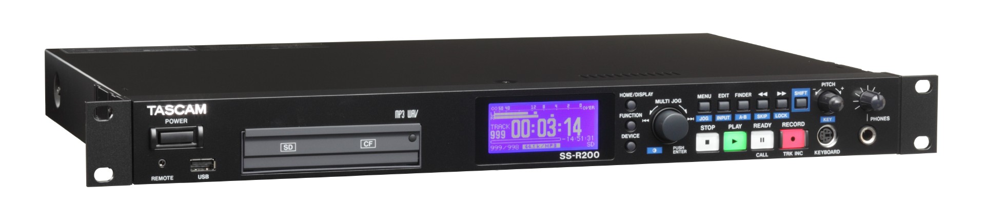 SS-R200 | Solid State Recorder | TASCAM - United States