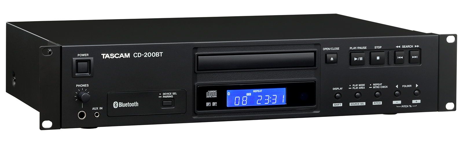 CD-200BT | Professional CD Player with Bluetooth Receiver | TASCAM